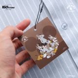 Áo Sơ Mi Nam Tay Ngắn Disney Striped Groove Form Boxy