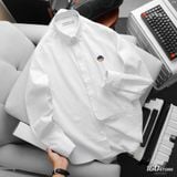 Áo Sơ Mi Nam Tay Dài ICONDENIM Rogne Bear