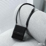 Túi Đeo Chéo Nam ICONDENIM Monobox Black Skin Form Vuông Đứng