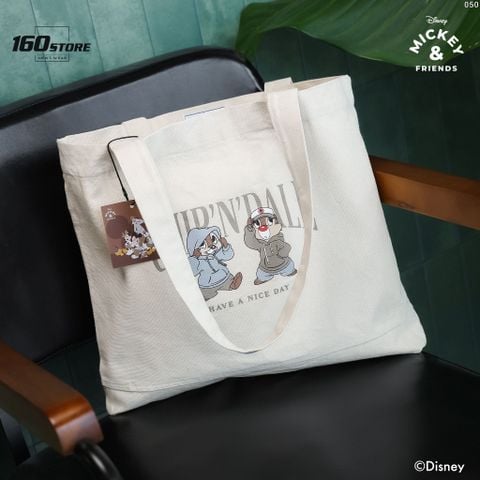 Túi Tote Nam Canvas Disney Cheer Up
