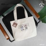 Túi Tote Nam Canvas Disney Cheer Up