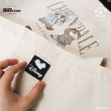 Túi Tote Nam Canvas Disney Cheer Up