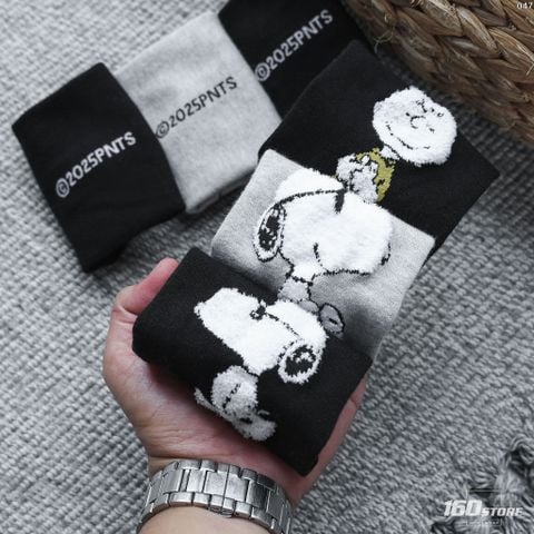 Vớ Nam No-Show ICONDENIM Peanuts Signature