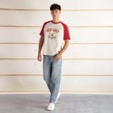 Áo Thun Nam Raglan Peanuts Good Grief