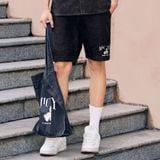 Quần Short Nam Denim Ống Suông Disney Industrial Form Loose