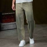 Quần Jean Nam Moss Sage Tint Wash Form Baggy