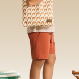 Quần Short Nam Vải Dù Sundaze Rush Form Regular