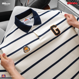 Áo Polo Nam ICONDENIM Retro Mascot Form Boxy