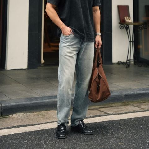 Quần Jean Nam ICON105 Lightweight™ Straight Fit Blue