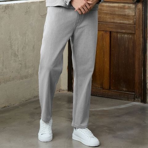 Quần Jean Nam ICON105 Lightweight™ Straight Fit Light Grey
