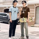Áo Thun Nam Hoạ Tiết Disney G.O.A.T Form Regular