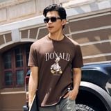 Áo Thun Nam Tay Ngắn Hoạ Tiết In Disney Donald Form Regular
