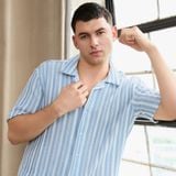 Áo Sơ Mi Nam Cuban ICONDENIM Vải Lưới Sundaze Rush