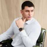 Áo Sơ Mi Nam Tay Dài ICONDENIM Subtle Stripe