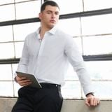 Áo Sơ Mi Nam Tay Dài ICONDENIM Subtle Stripe
