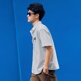 Áo Sơ Mi Nam Tay Ngắn Disney Striped Groove Form Boxy