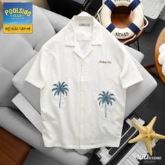 Áo Sơ Mi Nam Tay Ngắn Linen Cuban ICONDENIM Littoral