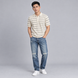 Áo Polo Len Nam ICONDENIM Urban Stripe Form Regular