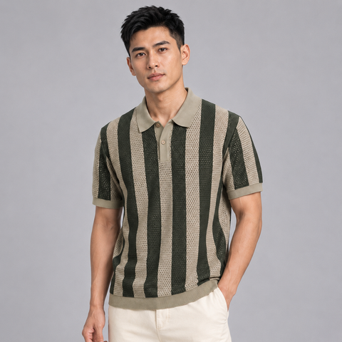 Áo Polo Len Nam ICONDENIM Leisure Form Regular