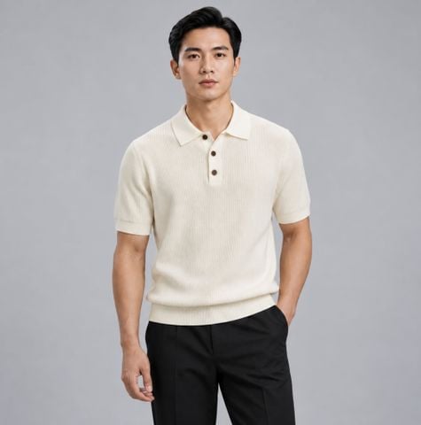Áo Polo Len Nam ICONDENIM Poise Form Regular