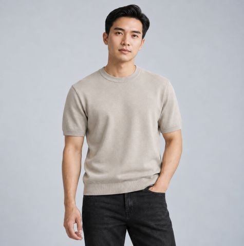 Áo Len Nam ICONDENIM Thread Form Regular