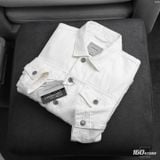 Áo Khoác Jeans Nam Siêu Nhẹ ICON105 Lightweight Offwhite Form Regular
