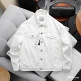 Áo Khoác Jeans Nam Siêu Nhẹ ICON105 Lightweight Offwhite Form Regular