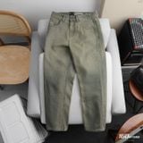 Quần Jean Nam Moss Sage Tint Wash Form Baggy