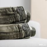 Quần Jean Nam Moss Sage Tint Wash Form Baggy