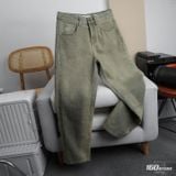Quần Jean Nam Moss Sage Tint Wash Form Baggy