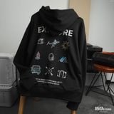 Áo Hoodie Nam ICONDENIM Explore