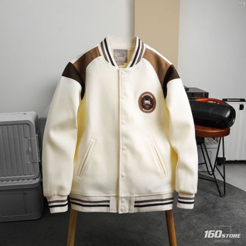 Áo Khoác Bomber Nam Varsity ICONDENIM Heroic