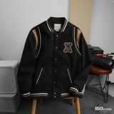 Áo Khoác Bomber Nam Varsity ICONDENIM Teddy Orgnls