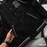 Áo Khoác Bomber Nam Varsity ICONDENIM Teddy Orgnls
