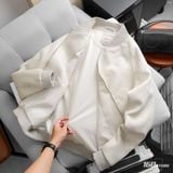 Áo Khoác Da Lộn Nam ICONDENIM Health Form Regular