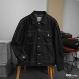 Áo Khoác Denim Nam ICONDENIM Dust Black Trucker