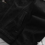 Áo Khoác Denim Nam ICONDENIM Dust Black Trucker