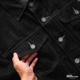 Áo Khoác Denim Nam ICONDENIM Dust Black Trucker