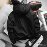 Áo Khoác Gió Nam ICONDENIM Phối Nón Rời