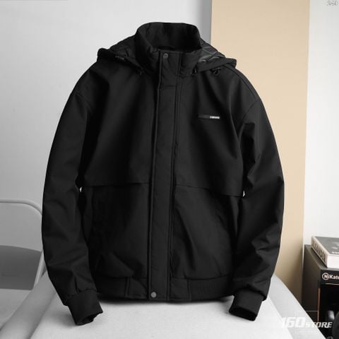 Áo Khoác Gió Nam ICONDENIM Phối Nón Rời