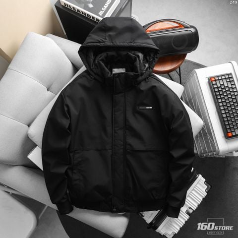 Áo Khoác Gió Nam ICONDENIM Phối Nón Rời