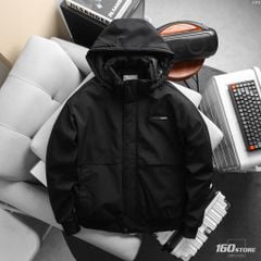 Áo Khoác Gió Nam ICONDENIM Phối Nón Rời