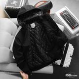 Áo Khoác Gió Nam ICONDENIM Phối Nón Rời