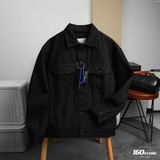 Áo Khoác Jean Nam ICON105 Lightweight ICONDENIM Black