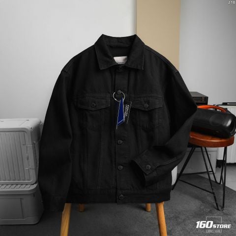 Áo Khoác Jean Nam ICON105 Lightweight ICONDENIM Black