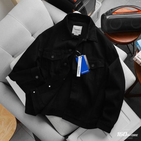 Áo Khoác Jean Nam ICON105 Lightweight ICONDENIM Black