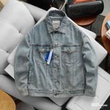 Áo Khoác Jean Nam ICON105 Lightweight ICONDENIM Mid Blue