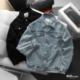 Áo Khoác Jean Nam ICONDENIM Trucker Steel Mark