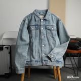 Áo Khoác Jean Nam ICONDENIM Trucker Steel Mark