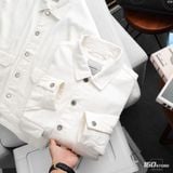Áo Khoác Jeans Nam ICONDENIM Offwhite